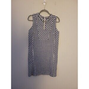Tommy Bahama Gingham The Great Linen Dress Sz XS Beachy Vacation Resort Coastal